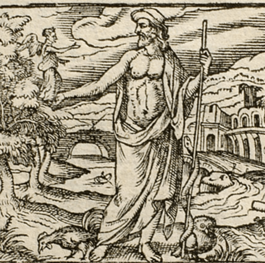 Ad Volfgangum Lazium polyhistorem from Sambucus, Joannes: Emblemata (1564)